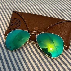 Green Rayban Aviators